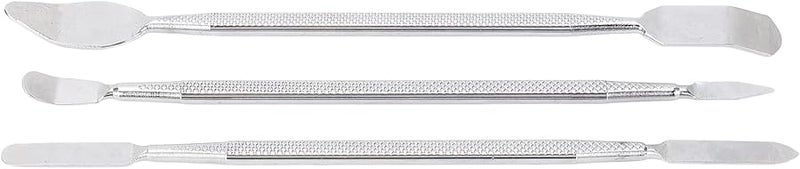 3PCS Stainless Steel Metal Spudgers Pry Bar Set with Non Slip Handle for Electronics Repair - Image 1